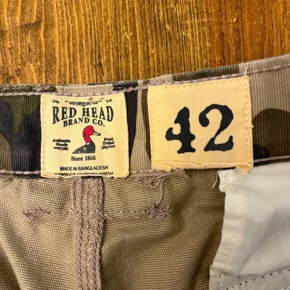 🔴Redhead Camouflage Cargo Shorts 
 Mens Shorts🔴 - Picture 3 of 4